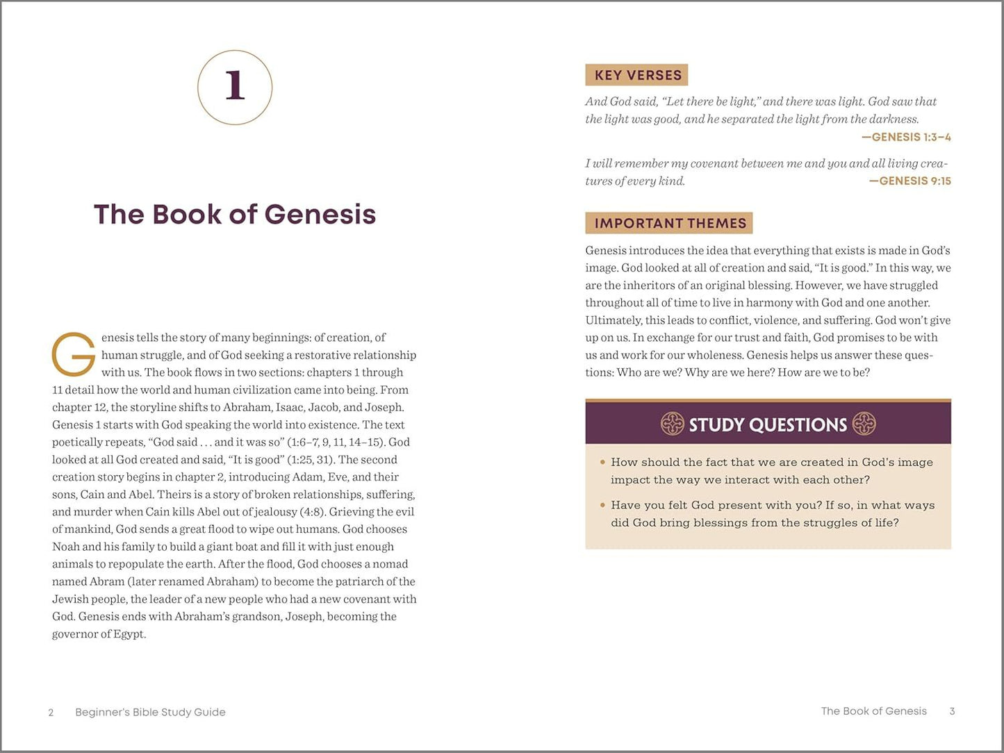 The Beginner's Bible Study Guide: An Introduction to All 66 Books of the Bible