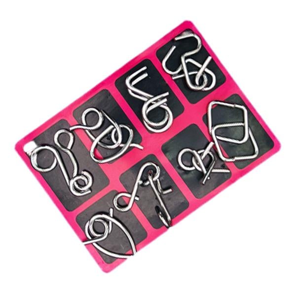 🔥Metal Puzzle Ring,Educational intellectual Toys IQ Toys,Metal Brain teaser Puzzles