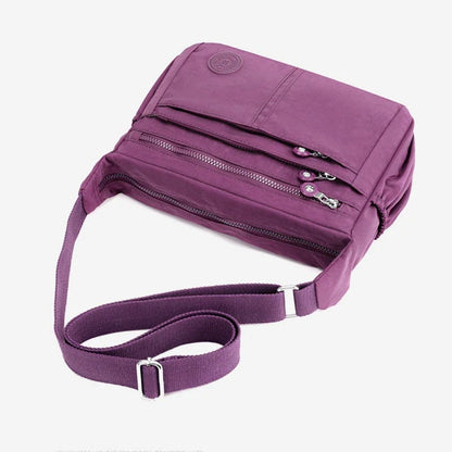 Multi-Pocket Large Capacity Waterproof Casual Crossbody Bag Shoulder Bag
