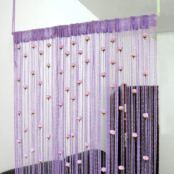 🌹Rose Thread Door Curtain