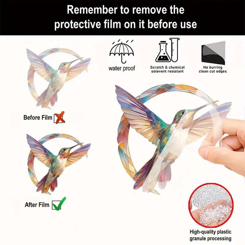 💥LAST DAY 70%OFF💥 - 💖Hummingbird Suncatcher Colorful Ornament