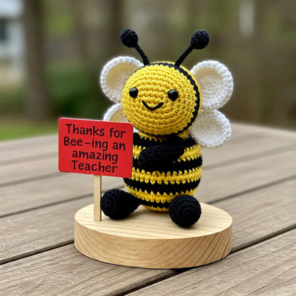 💖Teacher Appreciation Gift Crochet Bee