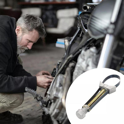 🔥USA NEW Auto Car Diameter Adjustable Oil Filter Removal Strap Wrench Tool