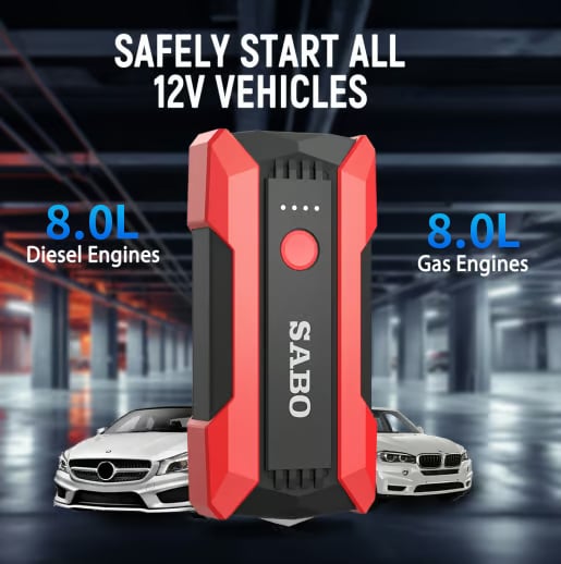 🔥Peak Jump Starter with Force Start Function