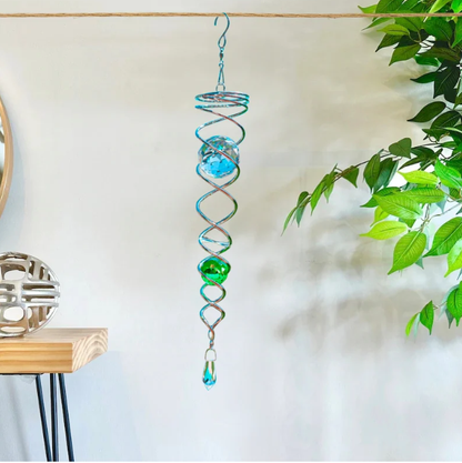 ✨Handmade Mystic Crystal Spiral: Purify Energy & Attract Good Luck