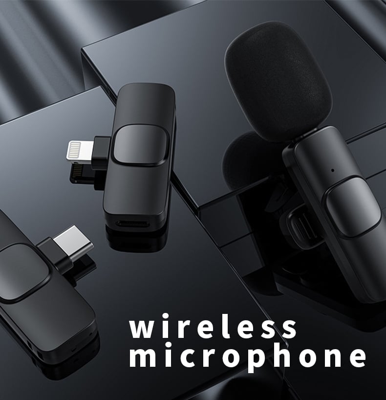 🔥LAST DAY 48% OFF🔥New Wireless Lavalier Microphone
