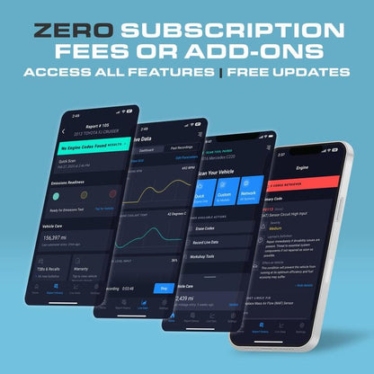 🚗OBD II Bluetooth 5.0 Adapter- Works for All OBD Compliant Cars 1996 & Newer