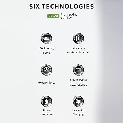 ✨Early Spring 49% OFF🔥Vacuum Beard Trimmer for Men