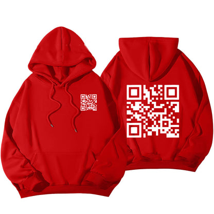 🎉Last Day 70% OFF🎉Funny FU QR Code Hoodie