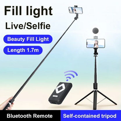 🔥🎁2024 New Year Hot Sale🎁 50% OFF🔥New 6 in 1 Bluetooth Selfie Stick