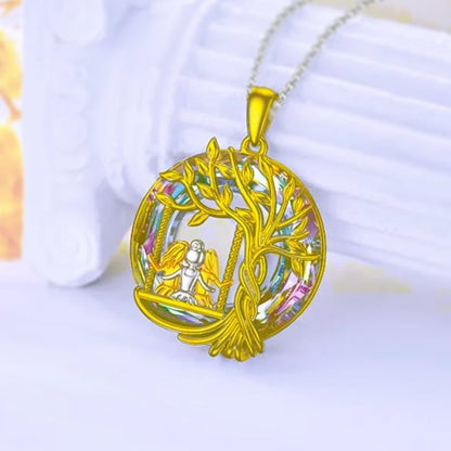 🎁925 Sterling Silver Tree of Life Sisters Necklace