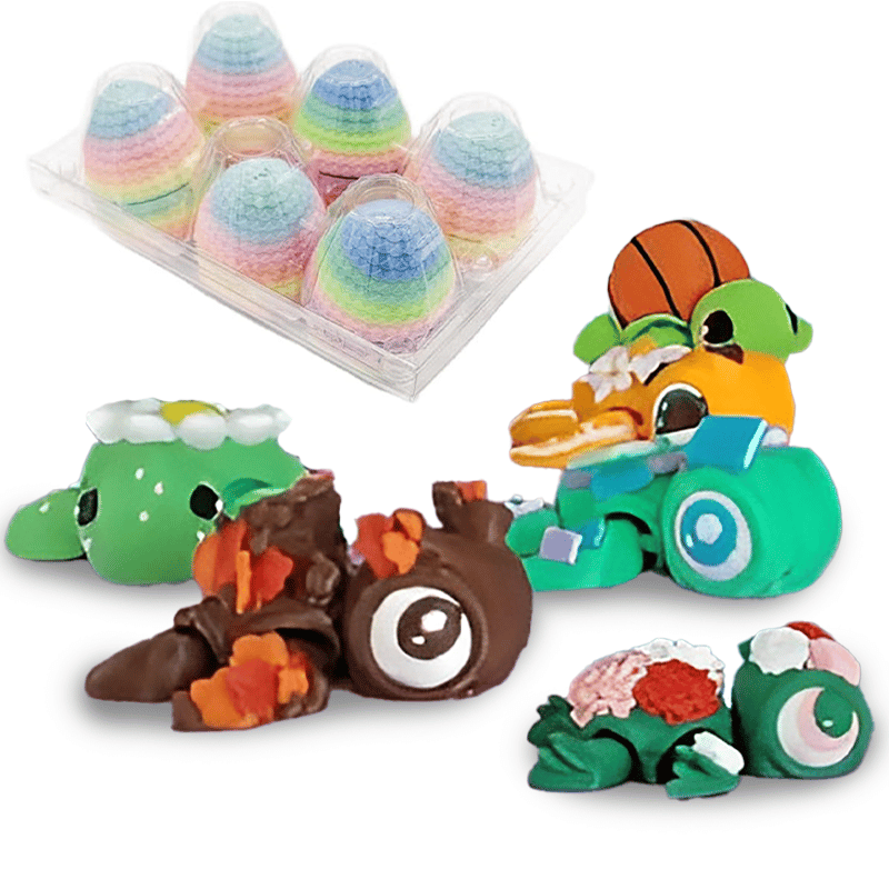 🏆Easter Sale 49% OFF -6-Pack Exquisite Small Mystery Dragon Turtle Eggs