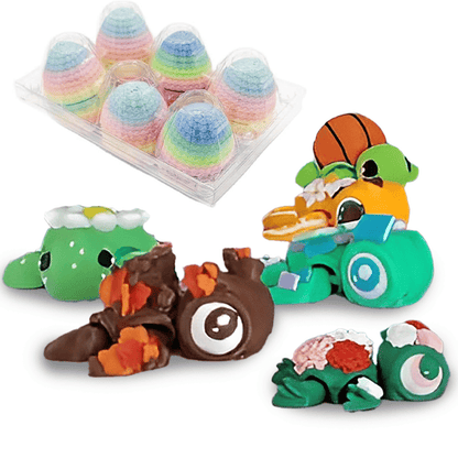 🏆Easter Sale 49% OFF -6-Pack Exquisite Small Mystery Dragon Turtle Eggs