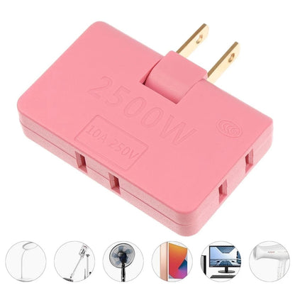 🔥Rotatable Socket Converter One In Three 180 Degree Extension Plug