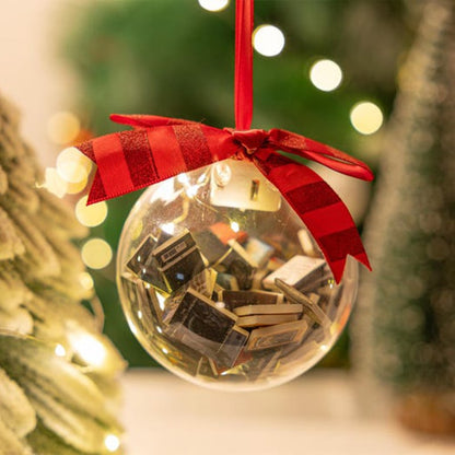 🔥LAST DAY 70% OFF - 🎁Handmade Miniature Book Ornament