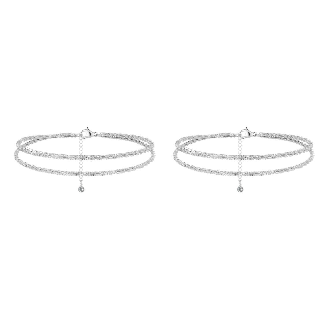 🎁Last Day Promotion 49% OFF🔥Dainty Layered Anklet For Women