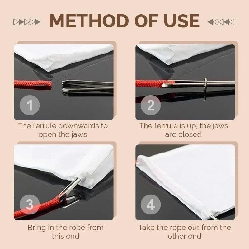 🔥 DIY Rope Threader Clip