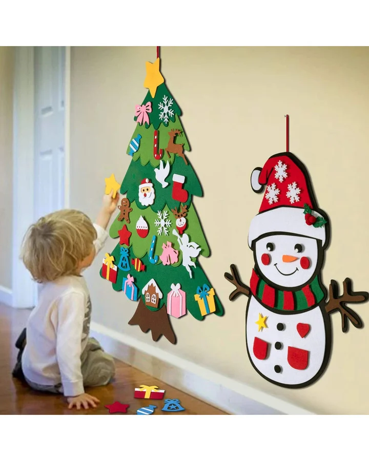 🎄DIY Felt Christmas Tree Set🎄（🔥Buy 2 Get Extra 10% OFF ）