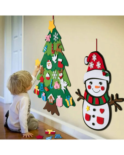 🎄DIY Felt Christmas Tree Set🎄（🔥Buy 2 Get Extra 10% OFF ）