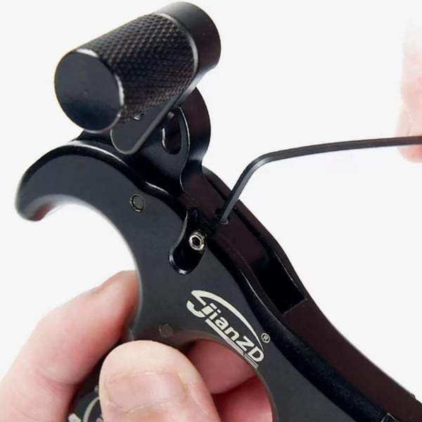 🔥Last Day Promotion 49% OFF-360° Rotatable Three-finger Bow Release Tool Black
