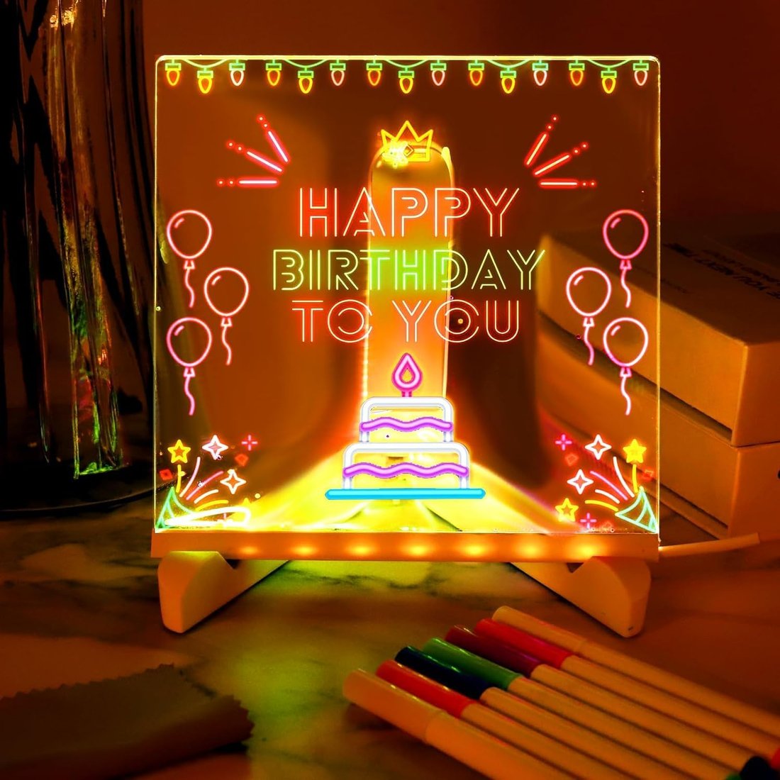 🔥Last Day 49% OFF✨Night light Erasable Message Board