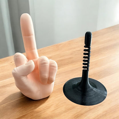 🤣Springy Middle Finger Desk Mate and Toy