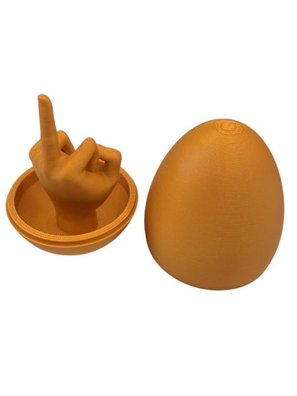 🎁Last Day 49% OFF🔥Easter Egg Surprise – Funny 3D Printed Middle Finger Egg