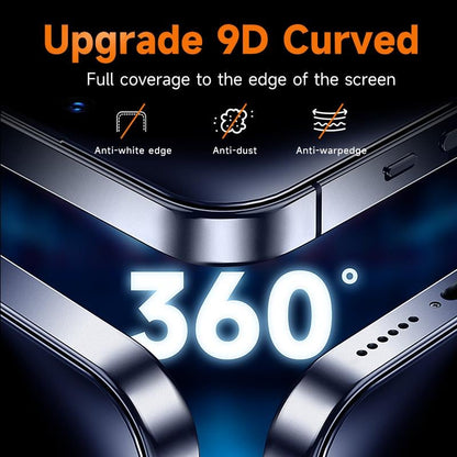 📱Screen Protector -Fingerprint-proof Dust Free Without Bubbles