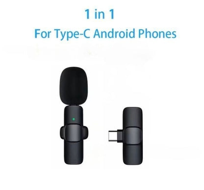 🔥LAST DAY 48% OFF🔥New Wireless Lavalier Microphone