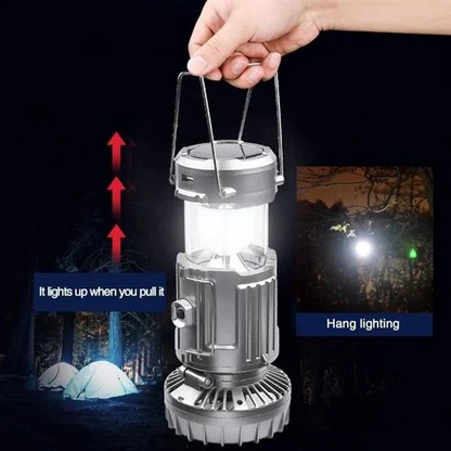 🔥 Summer Hot Sale 🔥Portable LED Camping Lantern With Fan❤️Buy 2 Get Extra 15% OFF