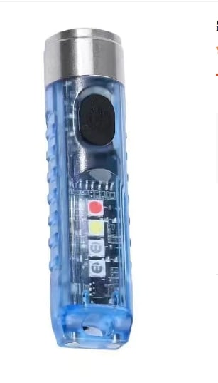 Rechargeable Mini Powerful Keychain Flashlight