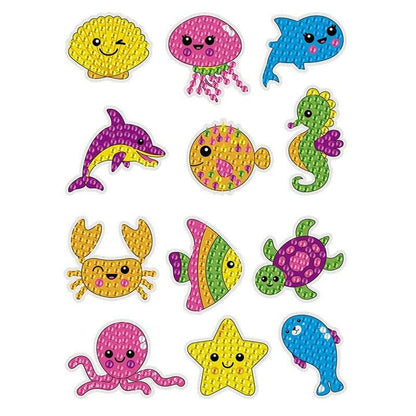 DIY children's free stick cartoon painting