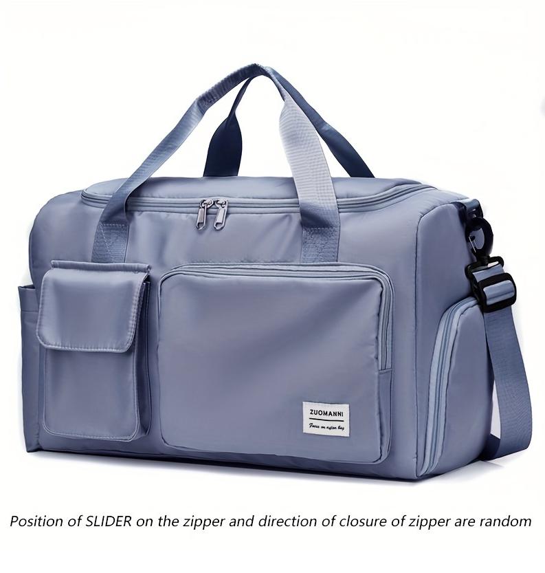 Premium Weekender – Spacious Travel & Gym Duffle with Shoe Storage