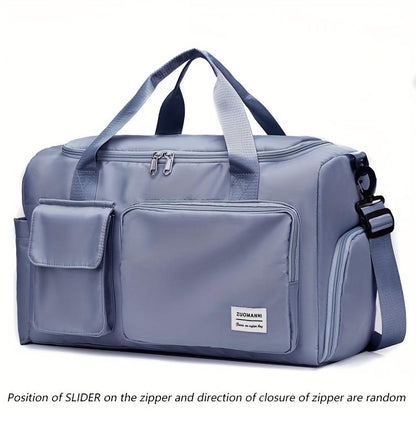 Premium Weekender – Spacious Travel & Gym Duffle with Shoe Storage