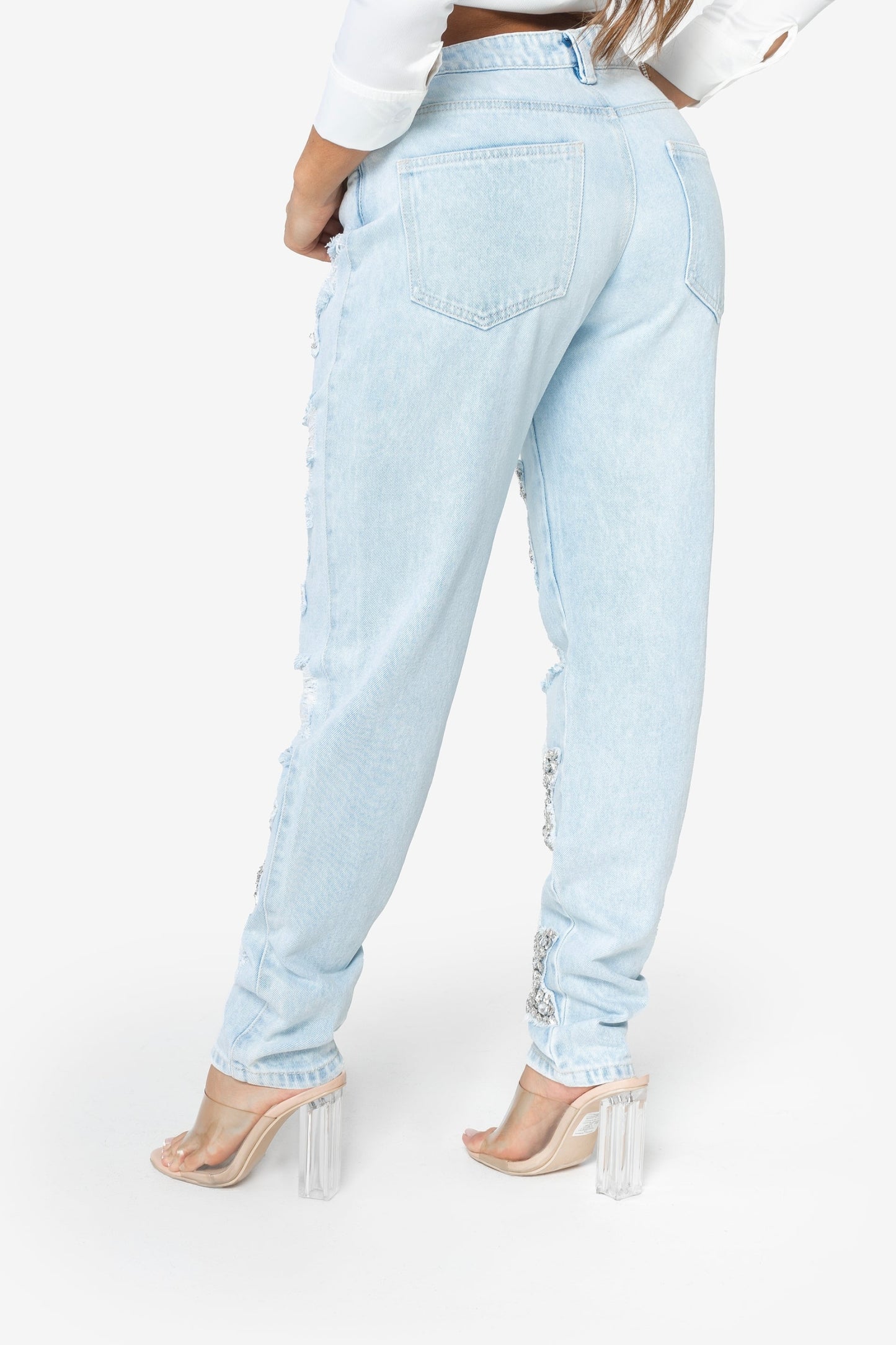 Shining Stars Ripped Jeans