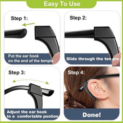 🔥 Last Day 49% OFF 🔥Anti-Slip Eyeglass Ear Grips Hook
