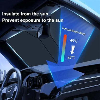 🏖️Universal Foldable Windshield Sun Shade