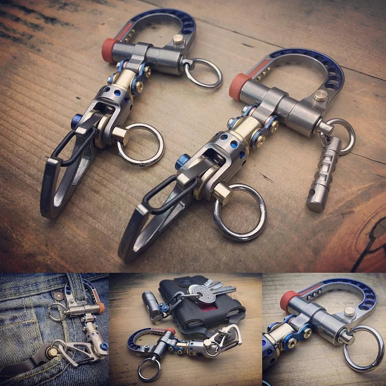 🔥Last Day 70% OFF🎁Handmade full metal cyberpunk keychain