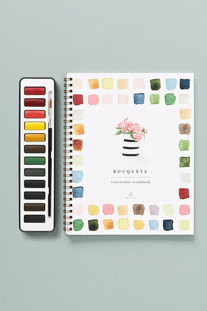 🔥LAST DAY 60% OFF - 💕Watercolor Workbook 🖼️Beginner-Friendly