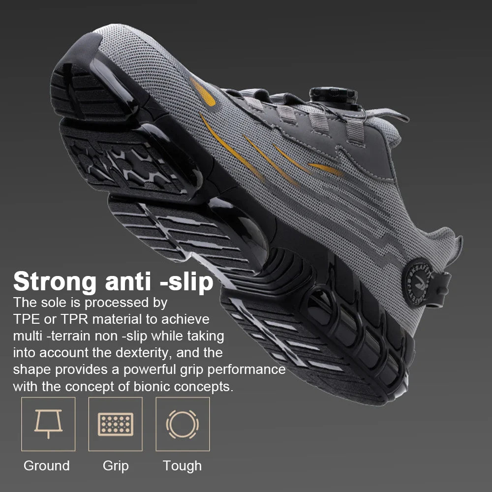 （266）Men's Smash and Stab Resistant Work Safety Shoes