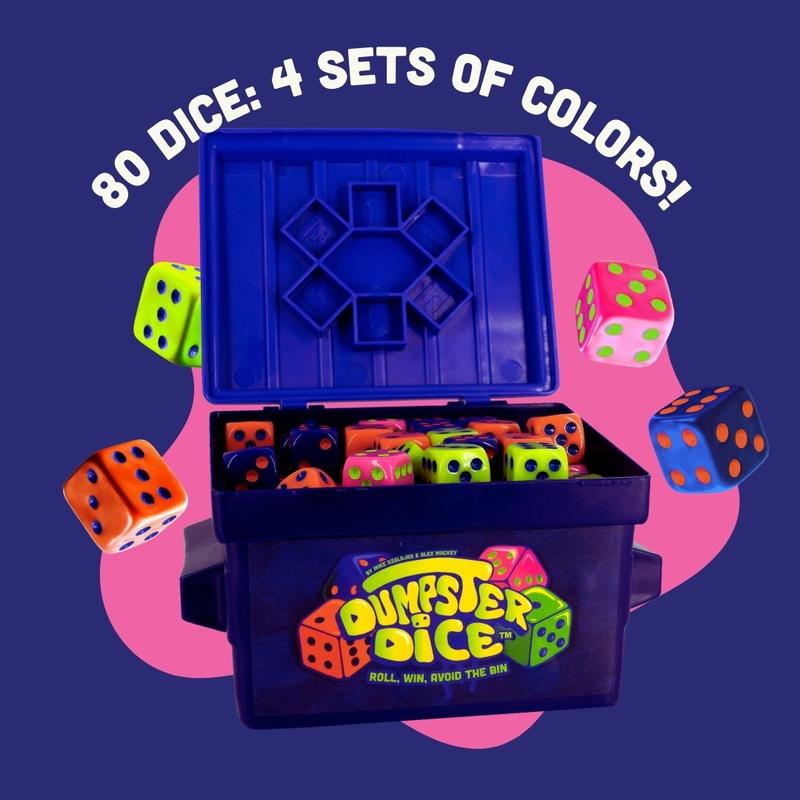 🔥LAST DAY 49% OFF🔥-Dumpster Dice - Fast-Paced Family Dice Game