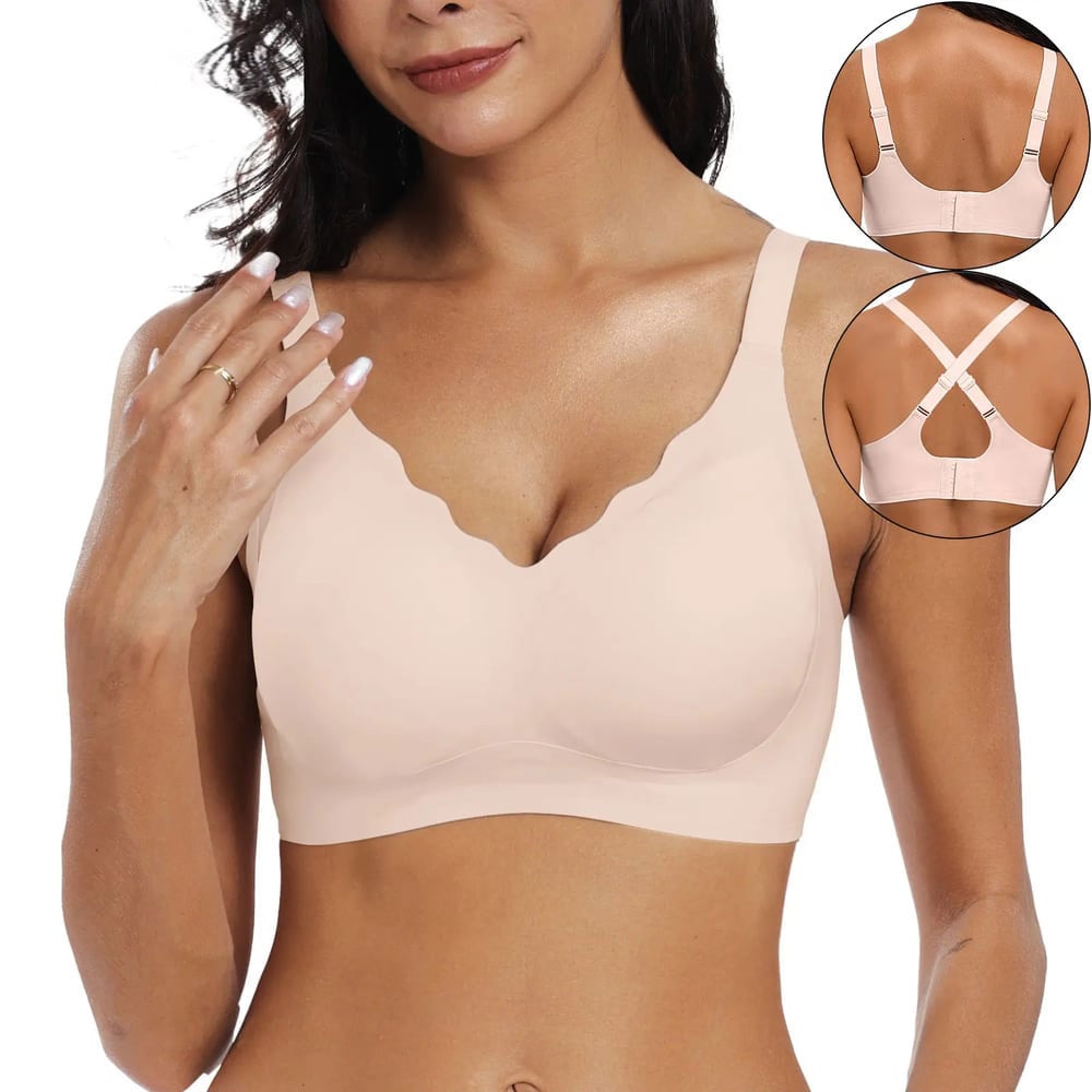 Summer Mega Sale 49% OFF💖Seamless Scalloped Push-Up Bra