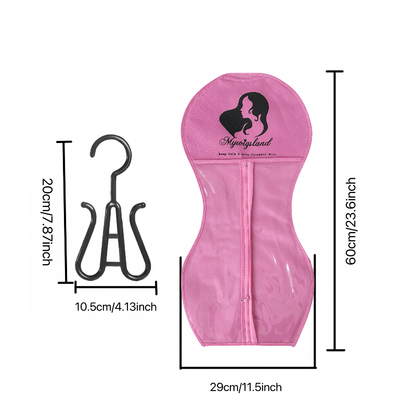 🔥2025 New Arrival-🔥New Design Hourglass-Shaped Wig Storage Bag with Hanger