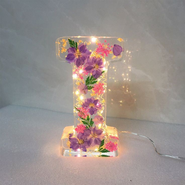 🎁49% OFF - Handmade Floral Night Light🎉