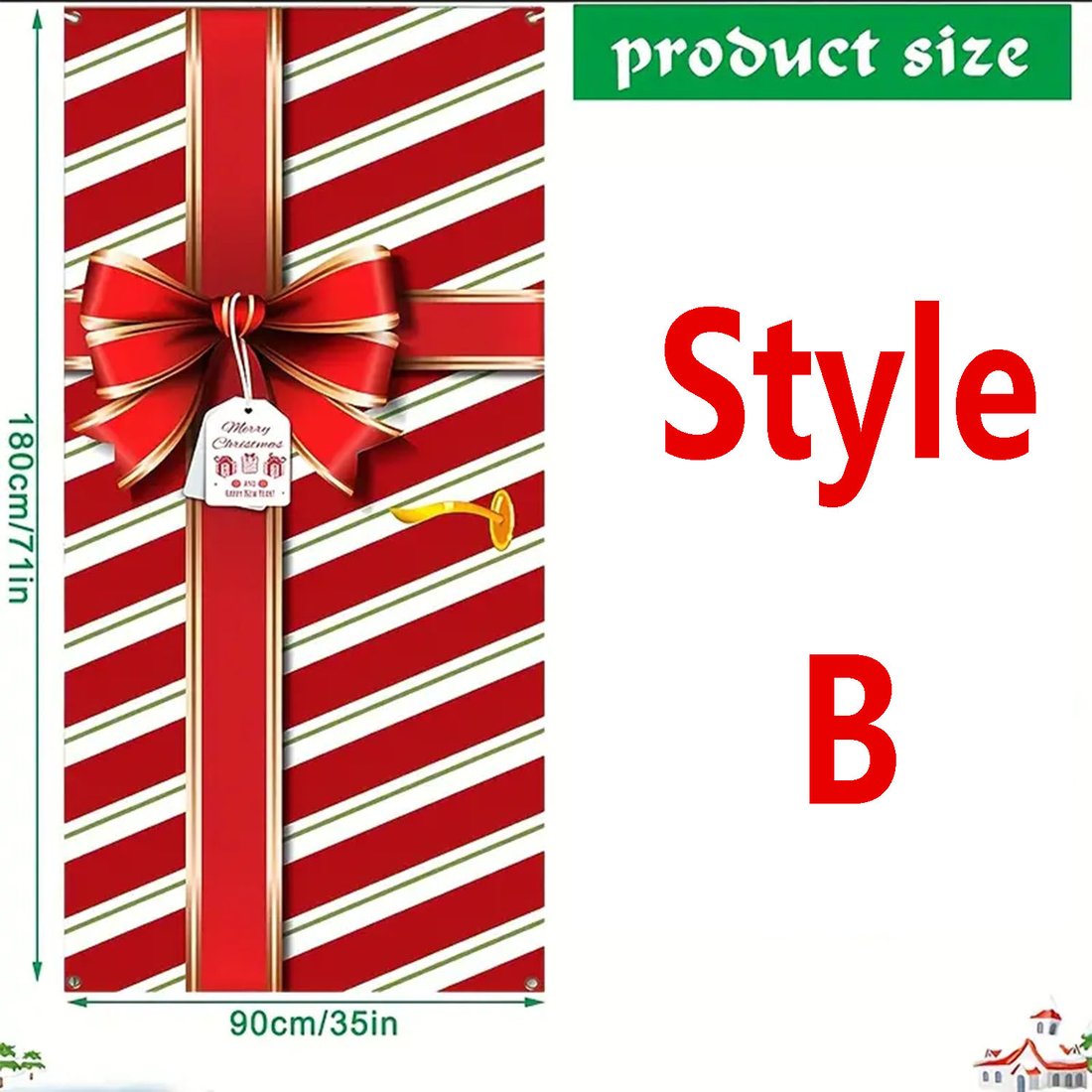 🔥Hot Sale 49%OFF-🎈2024 Christmas Front Door Decoration