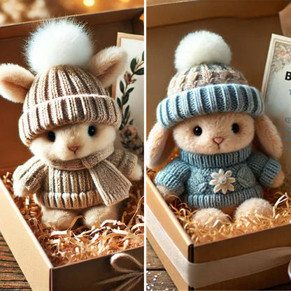 🔥Handmade🐇Mini Bunny Hug Cute Easter Gift🎁