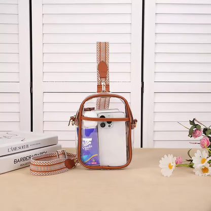 Transparent PVC Shoulder Bag