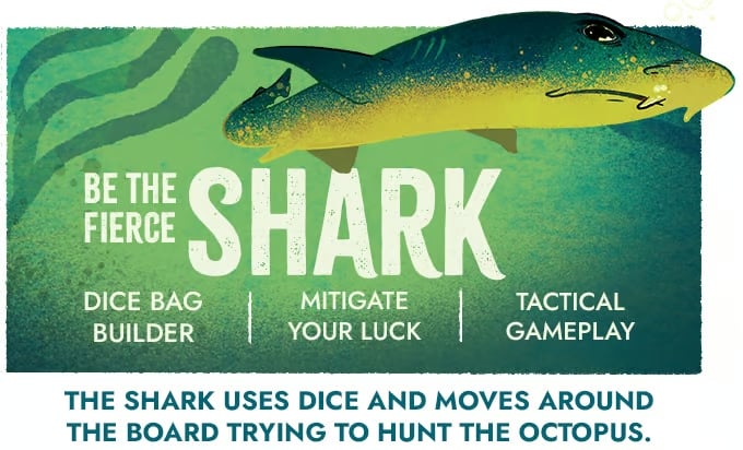 🔥Last 4 hours 57% OFF -KELP Board Games Shark vs Octopus