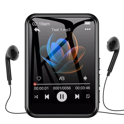 2.4" Touch Screen MP4 MPS Player Bluetooth5.2 Music HIFI FM Radio + 8/32/64GB Card USA Audio Metal (No Subscription)