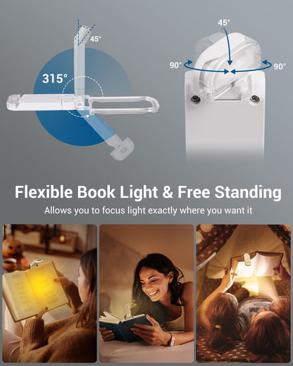 ✨Last Day Promotio-49%OFF🎁USB Rechargeable Book Reading Light & HOT SALE NOW